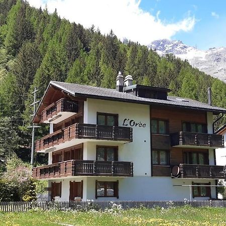 Free Cable Car & Bus In The Summer Haus L'Oree Saas-Grund Exterior foto